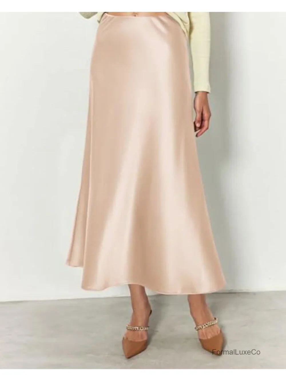 N/A flowy satin